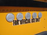 Detail from the side of a school bus