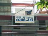 A sign in Germany for 'EURO-ASS'