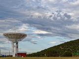 A radio telescope