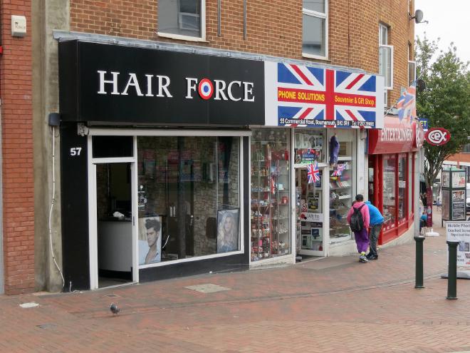 Hair Force barber's shop