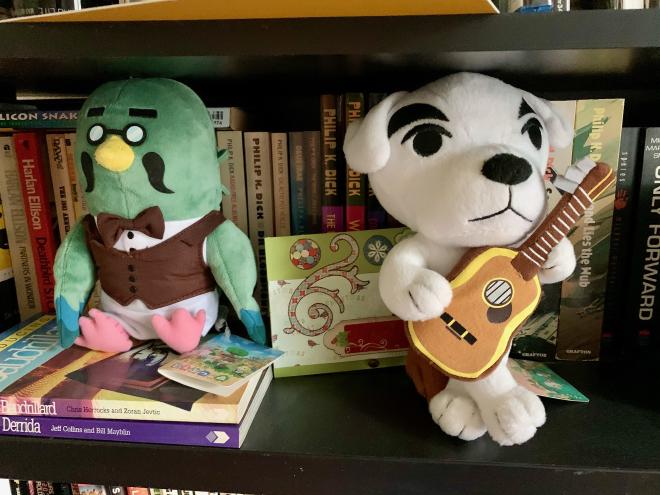 KK Slider and Brewster from Animal Crossing