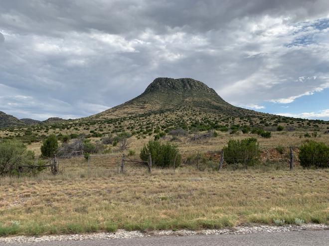 A butte