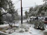 Austin, Texas in the snow.