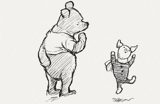 Winnie-the-Pooh and Piglet