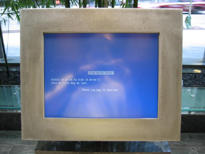 An old BSOD